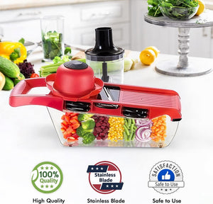 10 In 1 Mandoline Slicer Vegetables Slicer Fruits Cutter And Chopper