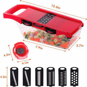 10 In 1 Mandoline Slicer Vegetables Slicer Fruits Cutter And Chopper