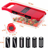 10 In 1 Mandoline Slicer Vegetables Slicer Fruits Cutter And Chopper