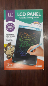 12 Inch LCD Tablet Multi Writing , Electronic Drawing Board Doodle Handwriting Digital Tablet for Kids Learning