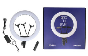 45cm LED Ring Light Set, Ring Light, Professional Live Photography Fill Light, with 7.5ft Long Tripod stand