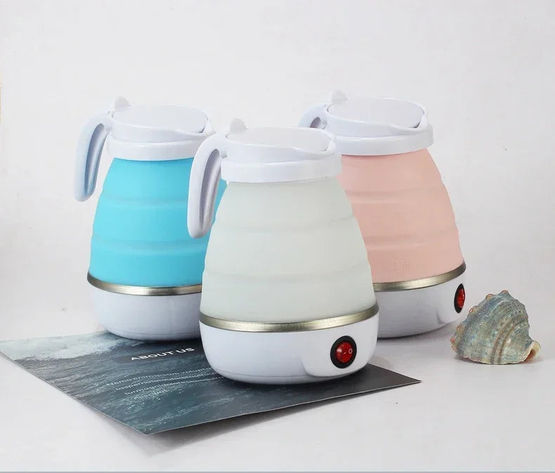 Foldable Electric Kettle Home Appliances Portable Travel Kettle Keep Warm Adjustable Temperature Kettle