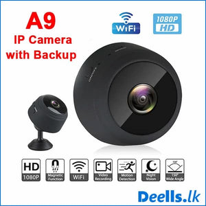 A9 Mini Camera,1080P HD WiFi Camera Camcorder DV, Long Battery Life, Small Portable WiFi Security Camera for Indoor and Outdoor