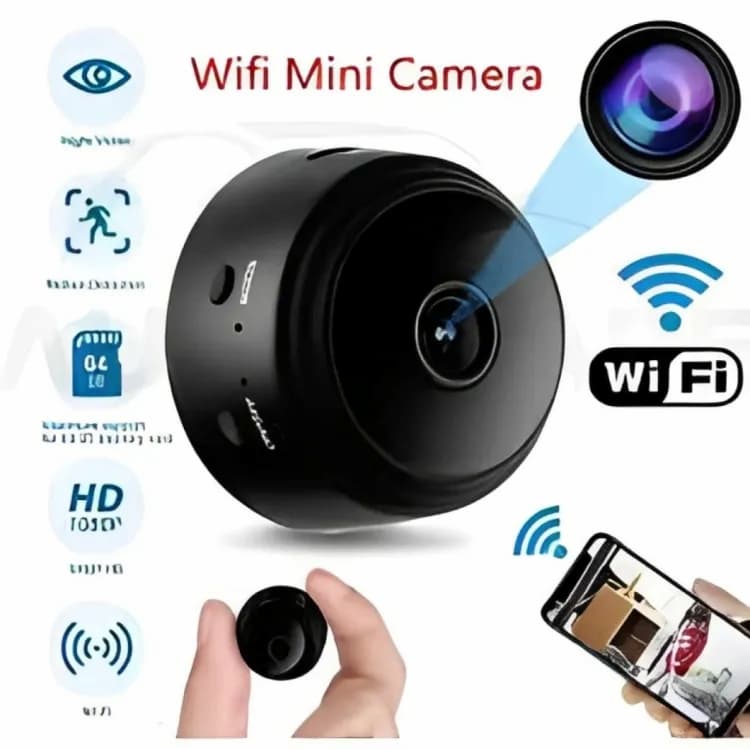 A9 Mini Camera,1080P HD WiFi Camera Camcorder DV, Long Battery Life, Small Portable WiFi Security Camera for Indoor and Outdoor