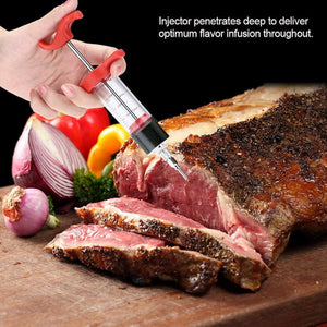 BBQ Meat Marinade Flavor Needle Flavor Marination Injector - Flavoring Injection