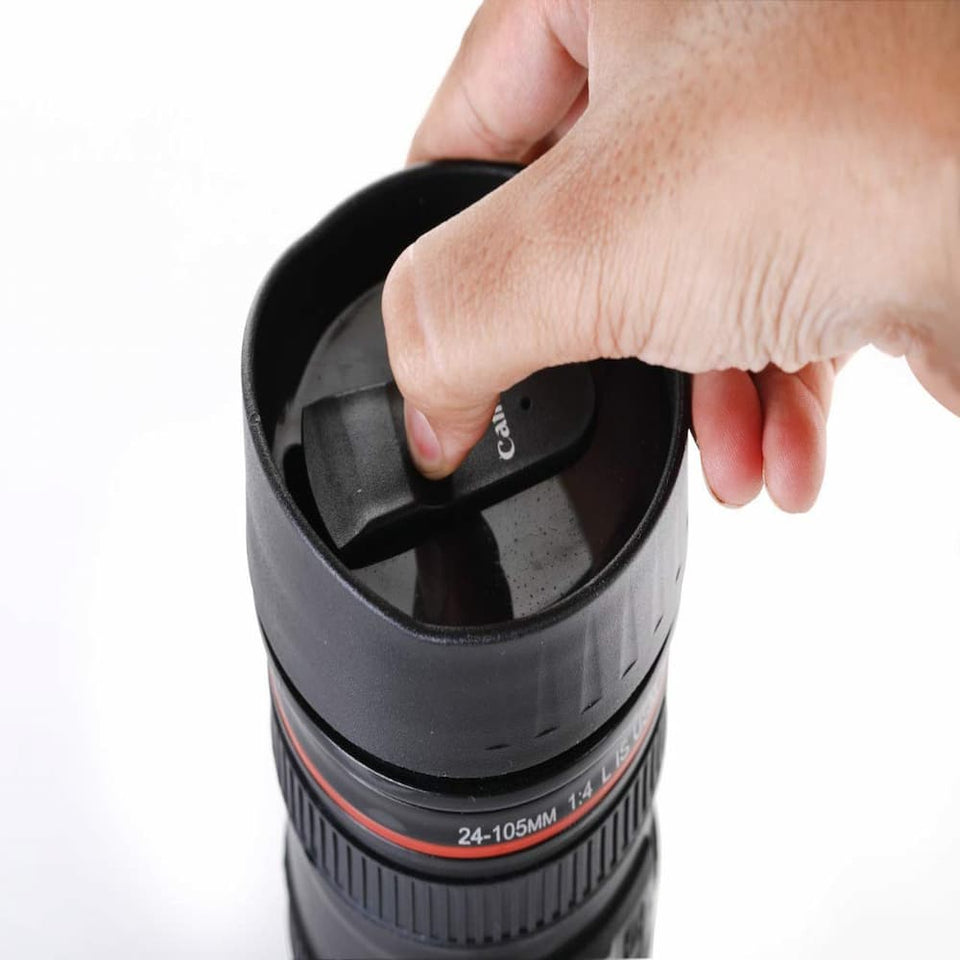 Camera Lens Shaped Coffee Mug Cup