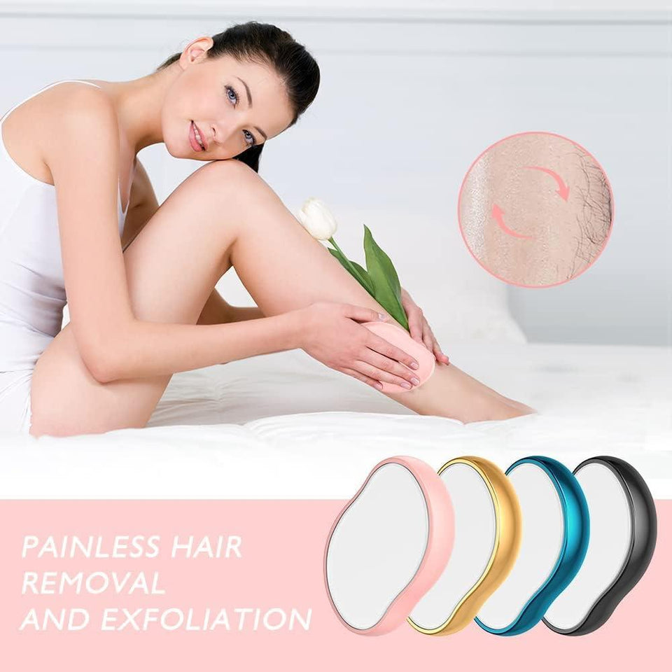 Pack of 2 Crystal Hair Remover Painless Hair Removal Tool