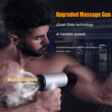 Deep Tissue Massager Fascial Deep Muscle Fitness Chargeable Massager Leg Deep Full Body Relaxation Machine for Unisex. Imported & powerful, massager Vibration Full Body Relaxation Machine