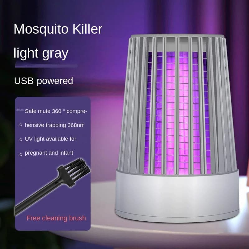 Electric Shock Mosquito Killer Lamp USB Fly Trap Zapper Insect Killer