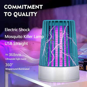 Electric Shock Mosquito Killer Lamp USB Fly Trap Zapper Insect Killer