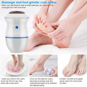 Electric Vacuum Adsorption Foot Grinder Pedicure Tools Foot File Care Tool Remover Absorbing Machine Dead Skin Callus Polisher