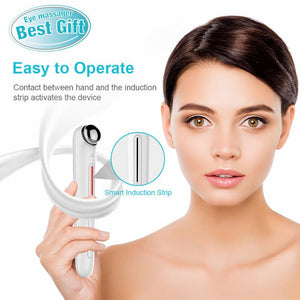 Eye Vibrator Mini Electric Eye Massager Pen Device, Dark Circle Facials Vibration Portable Thin Face Magic Stick