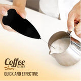 Pack of 2 Handheld Coffee Beater Mixer & Whisker -Multicolor