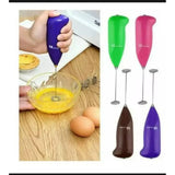 Pack of 2 Handheld Coffee Beater Mixer & Whisker -Multicolor