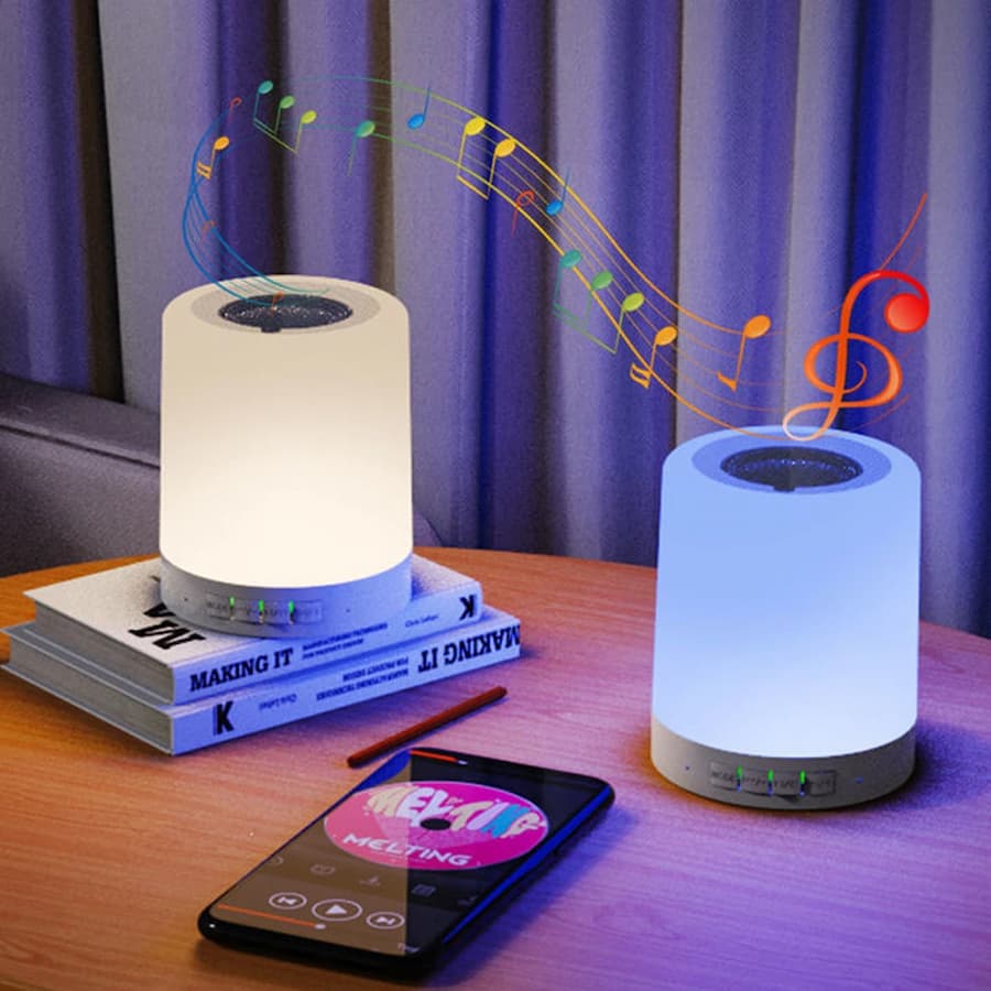 Touch Lamp Speaker Portable Bluetooth for Mobile