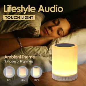 Touch Lamp Speaker Portable Bluetooth for Mobile