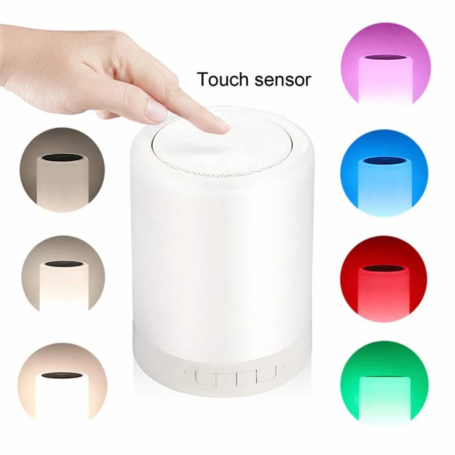 Touch Lamp Speaker Portable Bluetooth for Mobile