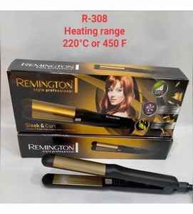 Remington Style Sleek And Curl Hair Straightener R308