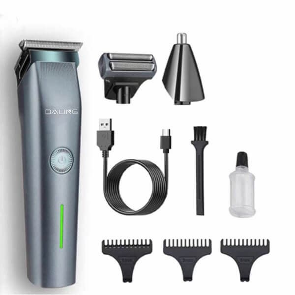 Daling DL 9218 3 in 1 Trimmer and 3 in 1 Grooming Kit & Body Shaver