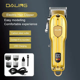 DALING DL-1538 Digital Display Professional Cordless Hair Clippers Trimmer