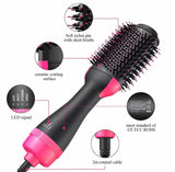 Hot Hair Dryer Air Brush Straightener & Volumizer, Professional One-Step Hot Air Brush with Enhanced Titanium Barrel, Hair Dryer And Styler in One