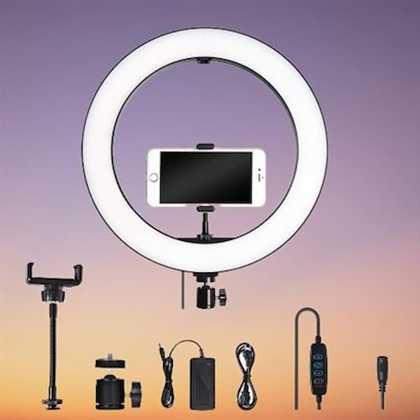 36CM Ring Light With Phone holder only (Without Stand)