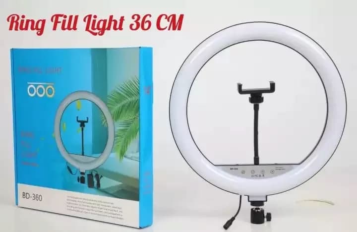 36CM Ring Light With Phone holder only (Without Stand)