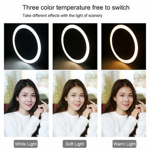 36CM Ring Light With Phone holder only (Without Stand)