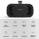 New 2025 VERSION 10 VR Shinecon G10 New 3D Virtual Reality Box Gaming Glasses Headset Compatible Metaverse VR Headset for for 4.7-7" Smartphone