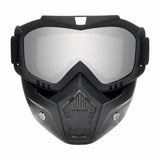 Face Mask Shield Glasses Eyewear Motorbike Riding Face Helmet Goggles