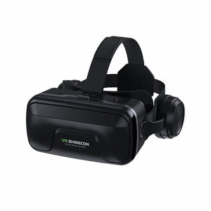 New Shinecon G04EA Plus Virtual Reality Glasses with Headphones – Black