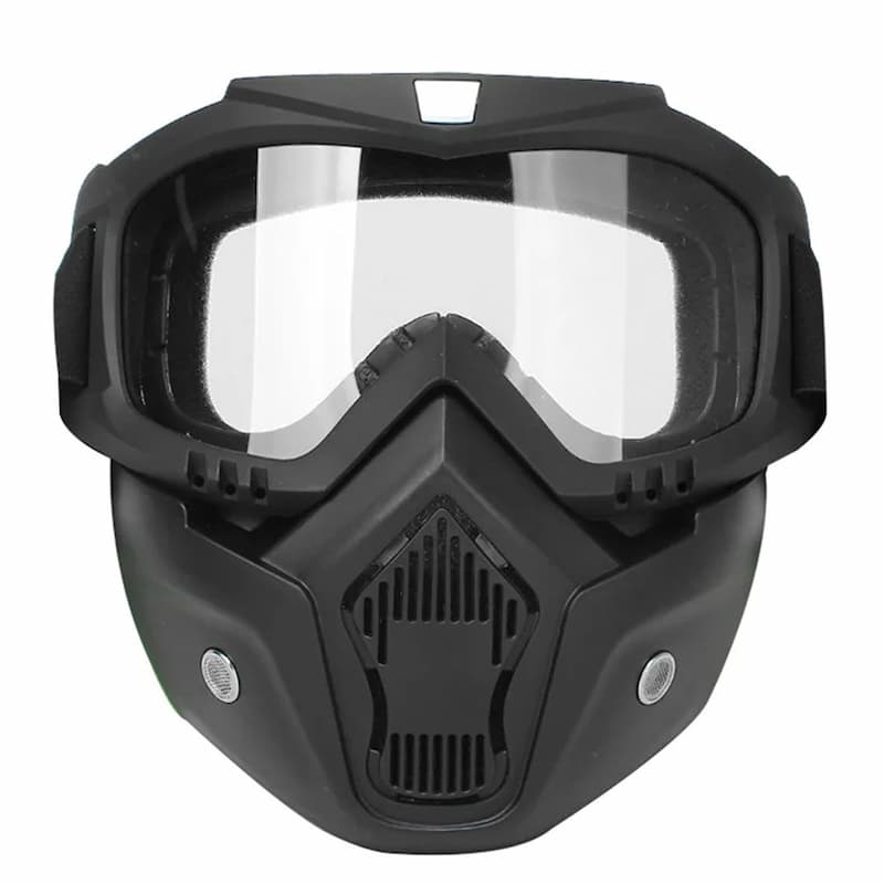 Face Mask Shield Glasses Eyewear Motorbike Riding Face Helmet Goggles