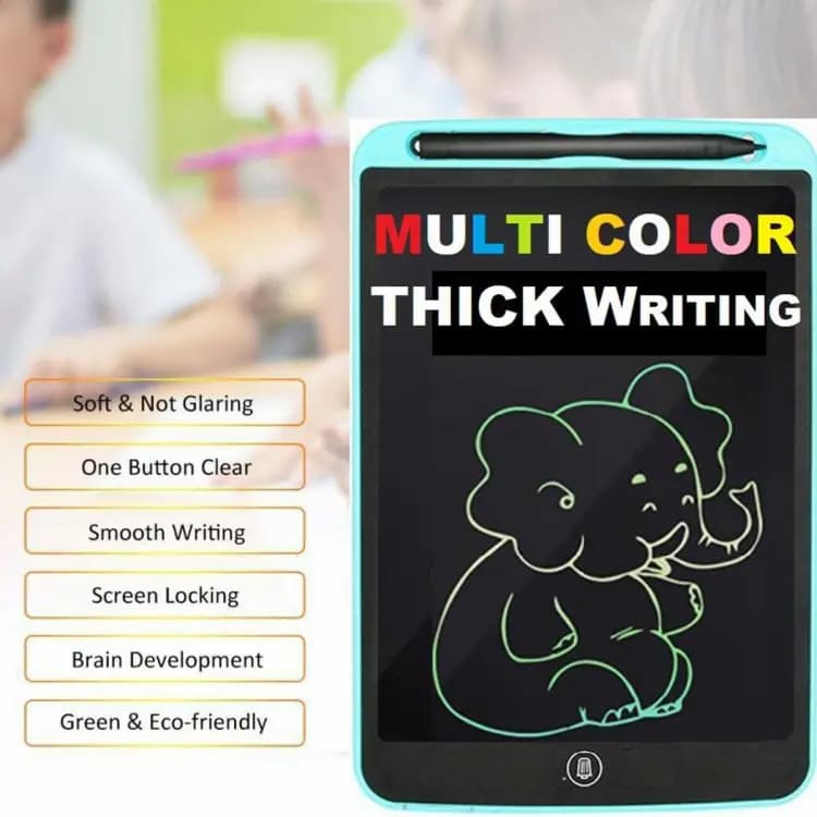 LCD Panel Colorful Multi Writing Tablet For Kids 10 inch