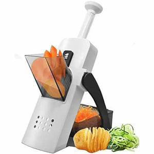 Mandoline slicer 5 in 1 Manual Vegetable Slicer Foldable Grater Slicer Food and Vegetable chopper potato slicer Household Kitchen Chopping Artifact Grater peelers