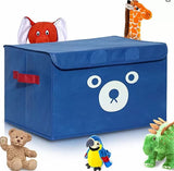 New Multicolor Pack of 3 - Foldable Kids Toy Storage Basket Bin Set Panda Cartoon