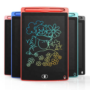 Pack of 2 Original Tablet LCD Multicolor Writing and drawing tablet with best writing Effect Electronic Slate E-writer Digital Memo Pad Erasable easily Learning Toys And Gadgets For Educational And Daily Life Routine tablet Purpose for kids -8.5 Inch