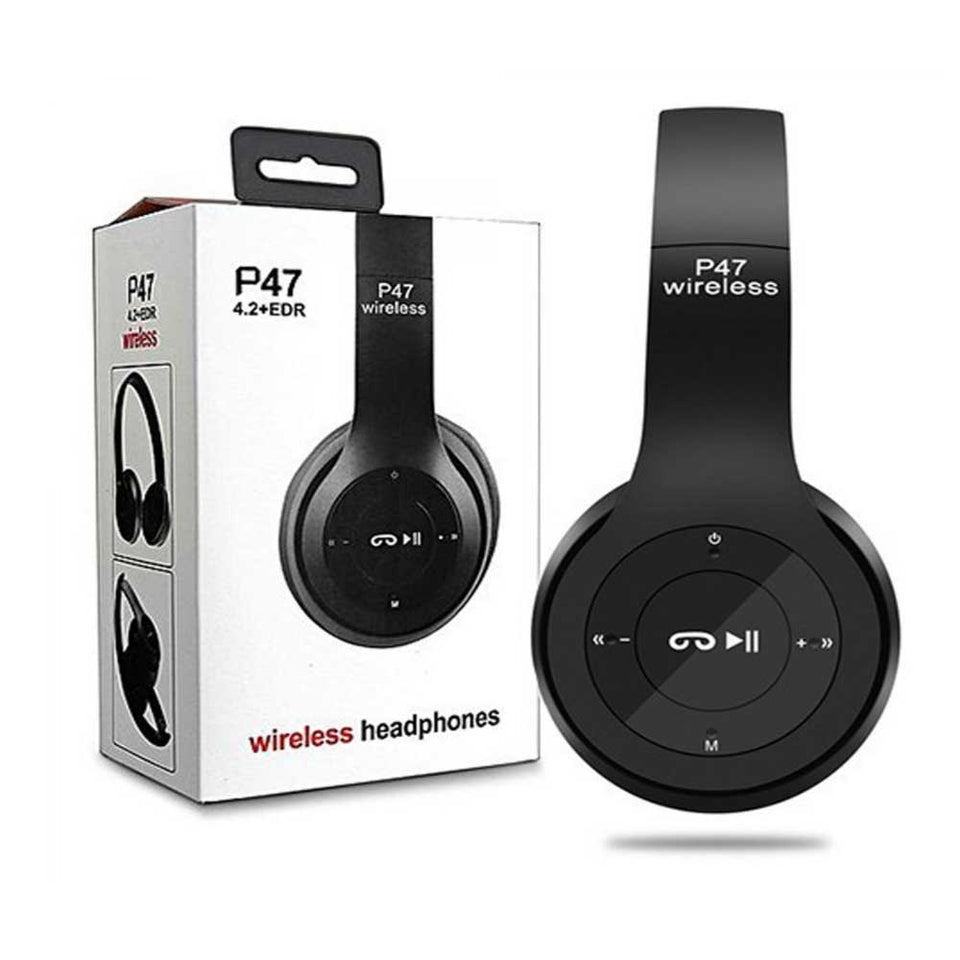 P47 Wireless headphones with Microphone Bluetooth Foldable Headset