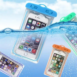 Pack Of 5 - Universal Water Proof Pouch For Mobiles