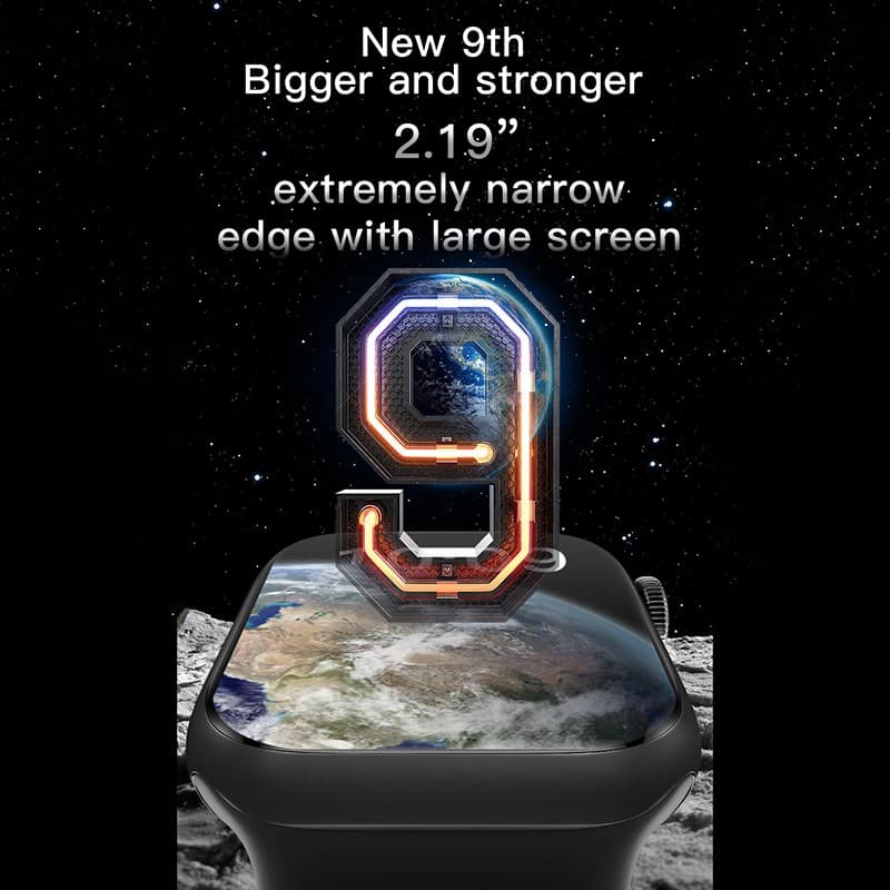 S9 Max Smart Watch 2.19 Always On Time Display