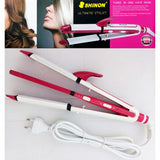 Shinon 3 IN 1 Hair Iron Professional Hair Straightener, Curler And Crimper Hair Styling Machine