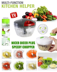 Speedy Chopper - Manual Food Chopper Household Vegetable Chopper Shredder