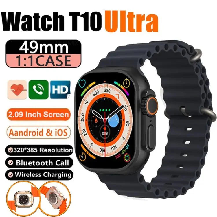 T10 Ultra Bluetooth Calling Smart Watch 2.09inch