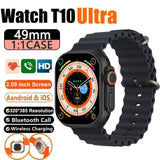 T10 Ultra Bluetooth Calling Smart Watch 2.09inch