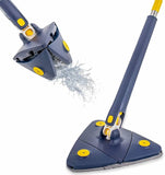 Triangle Twister Mop 360° Rotating Mop Triangular mop head easy cleaning Automatically twisting water