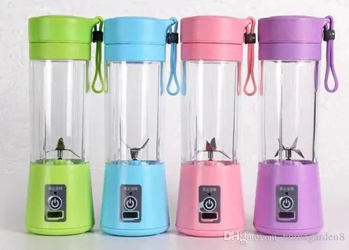 USB Rechargeable Juicer Blender 4 Blades Multi Functional USB Portabler Mixer