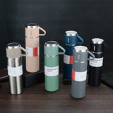 Vacuum Flask Set Stainless Steel Thermos 500-ML Bottle