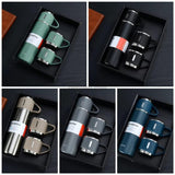 Vacuum Flask Set Stainless Steel Thermos 500-ML Bottle