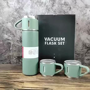 Vacuum Flask Set Stainless Steel Thermos 500-ML Bottle