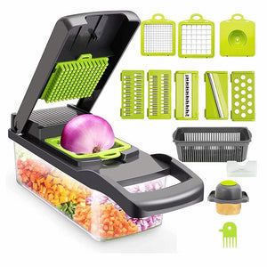 Vegetable Chopper Cutter Food Slicer Multifunctional 14 in 1