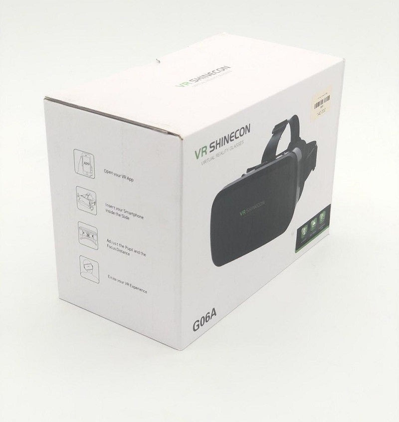 VR SHINECON G06A Virtual Rreality Glasses 3D Glasses With Bluetooth Remote Controller